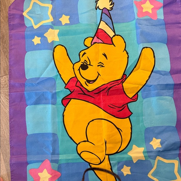 Disney Purple and Yellow Winnie the Pooh Birthday Banner - Picture 5 of 6